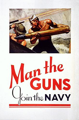 Man The Guns Poster